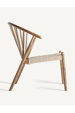 Boho Woven Rope Armchair | Vical Home Morbihan | Oroa.com