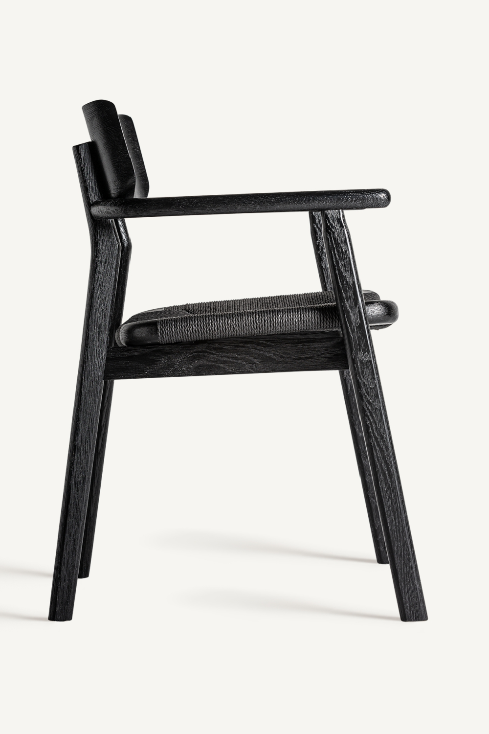 Black Oak Accent Chair | Vical Home Tasque | Oroa.com