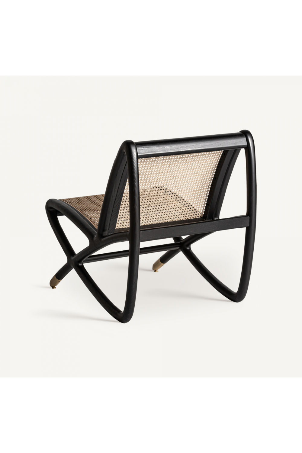 Black Ash Rattan Armchair | Vical Home Gladbeck | Oroa.com