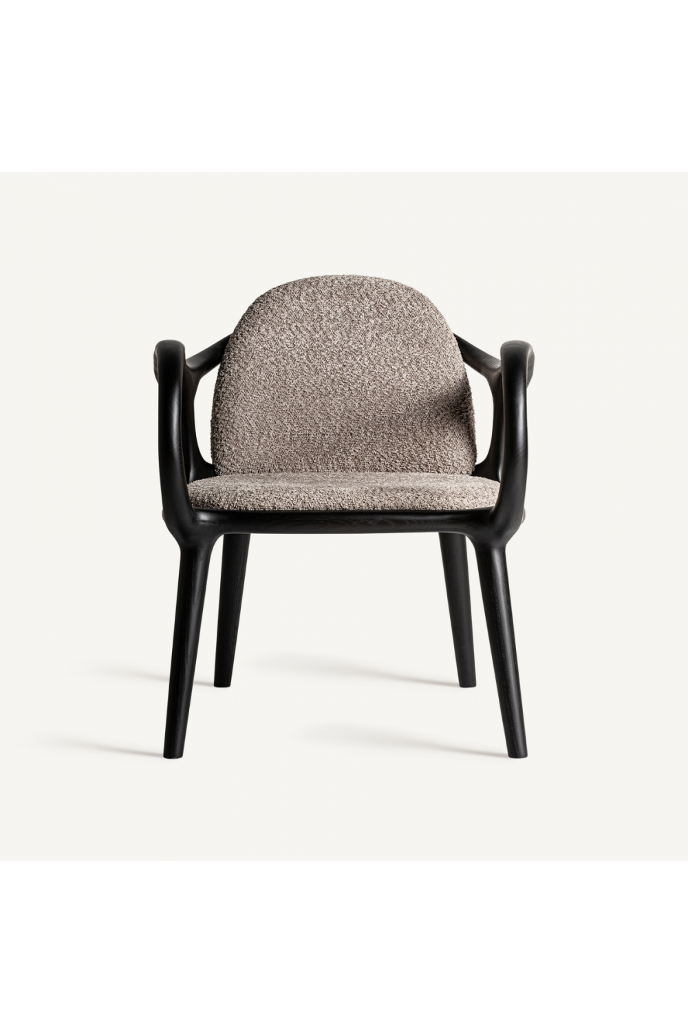 Black Art Deco Armchair | Vical Home Herten | Oroa.com