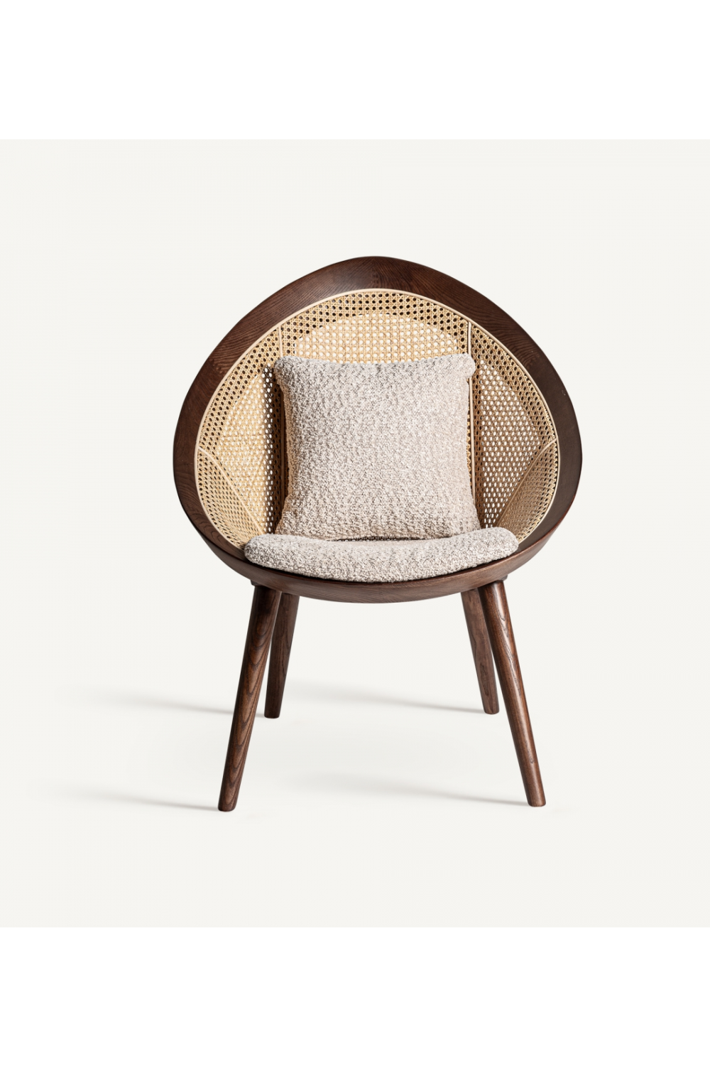 Brown Ash Rattan Armchair | Vical Home Werth | Oroa.com