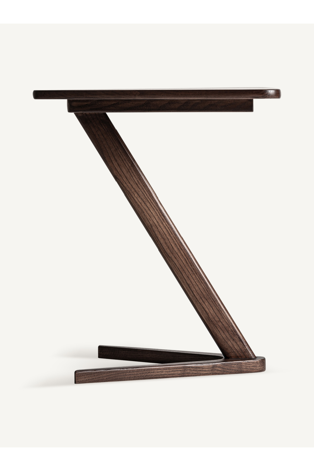 Ash Wood Triangular Side Table | Vical Home Aitrach | Oroa.com