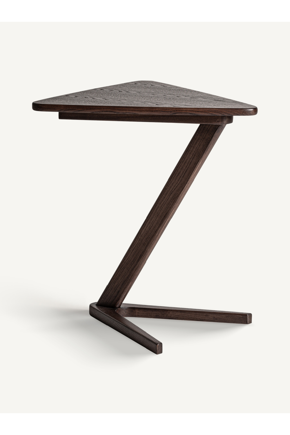 Ash Wood Triangular Side Table | Vical Home Aitrach | Oroa.com