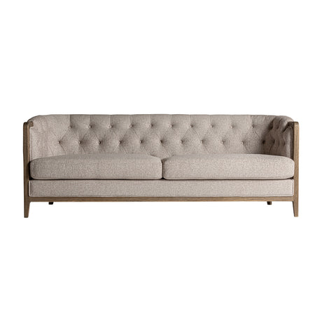   Modern European furniture - Beige Tufted Sofa - www.oroa.com | Oroa.com