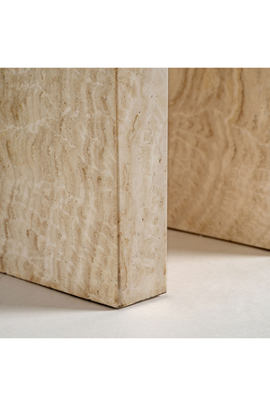 Travertine Arc Console Table | Vical Home Thiennes | Oroa.com