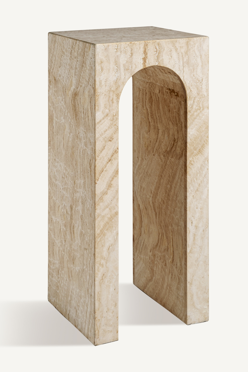 Travertine Arc Console Table | Vical Home Thiennes | Oroa.com