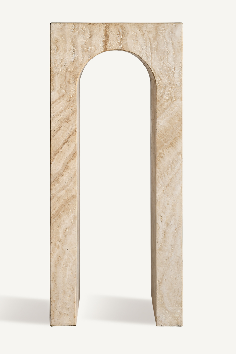 Travertine Arc Console Table | Vical Home Thiennes | Oroa.com