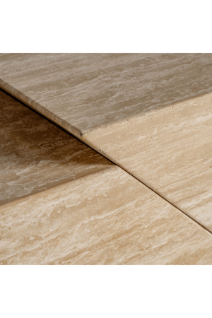 Geometrical Travertine Media Unit | Vical Home Thiennes | Oroa.com