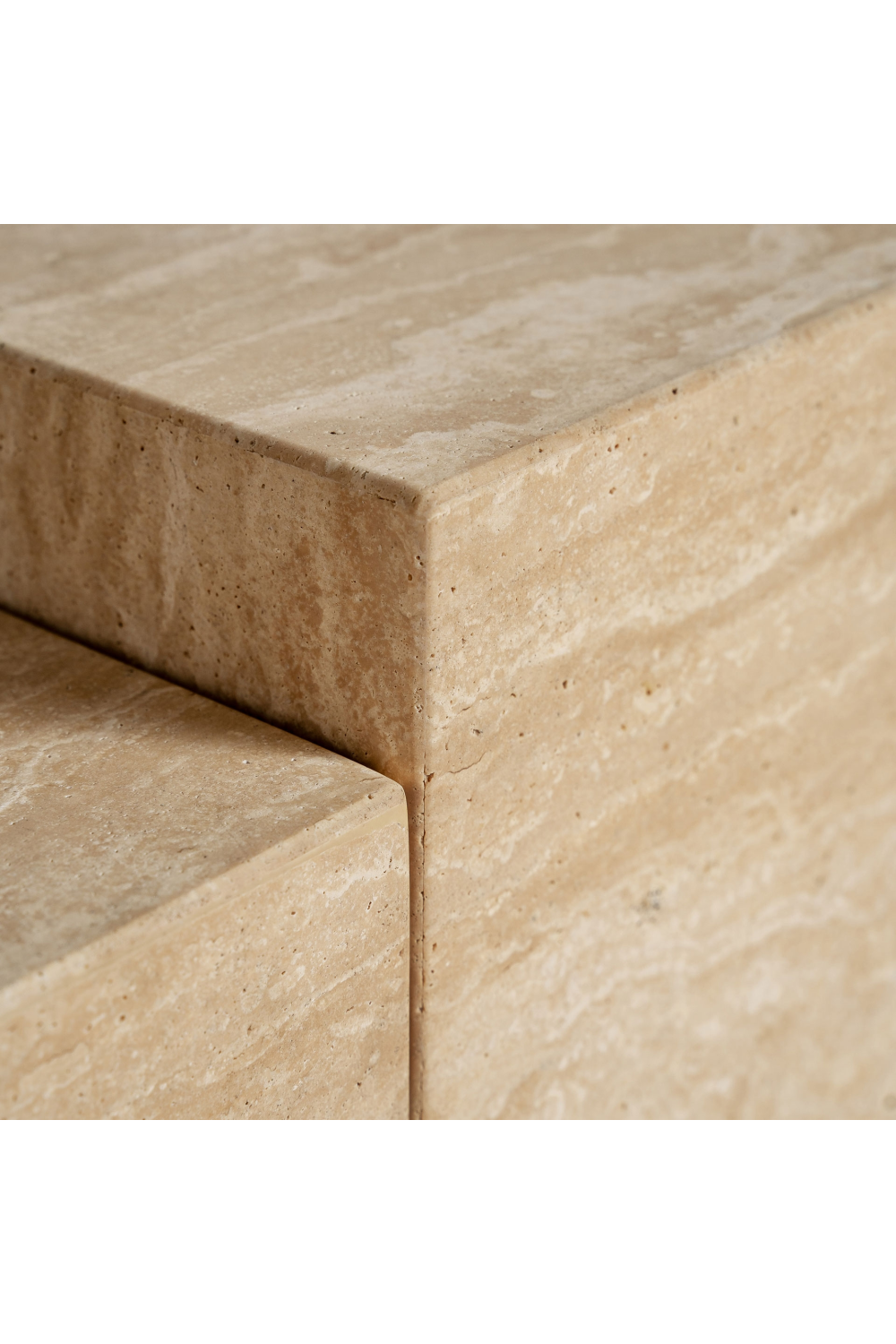 Beige Travertine Media Unit | Vical Home Thiennes | Oroa.com