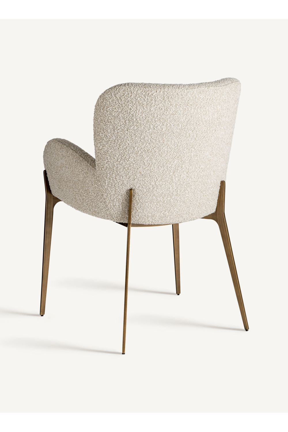 Beige Art Deco Accent Chair | Vical Home Besne | Oroa.com