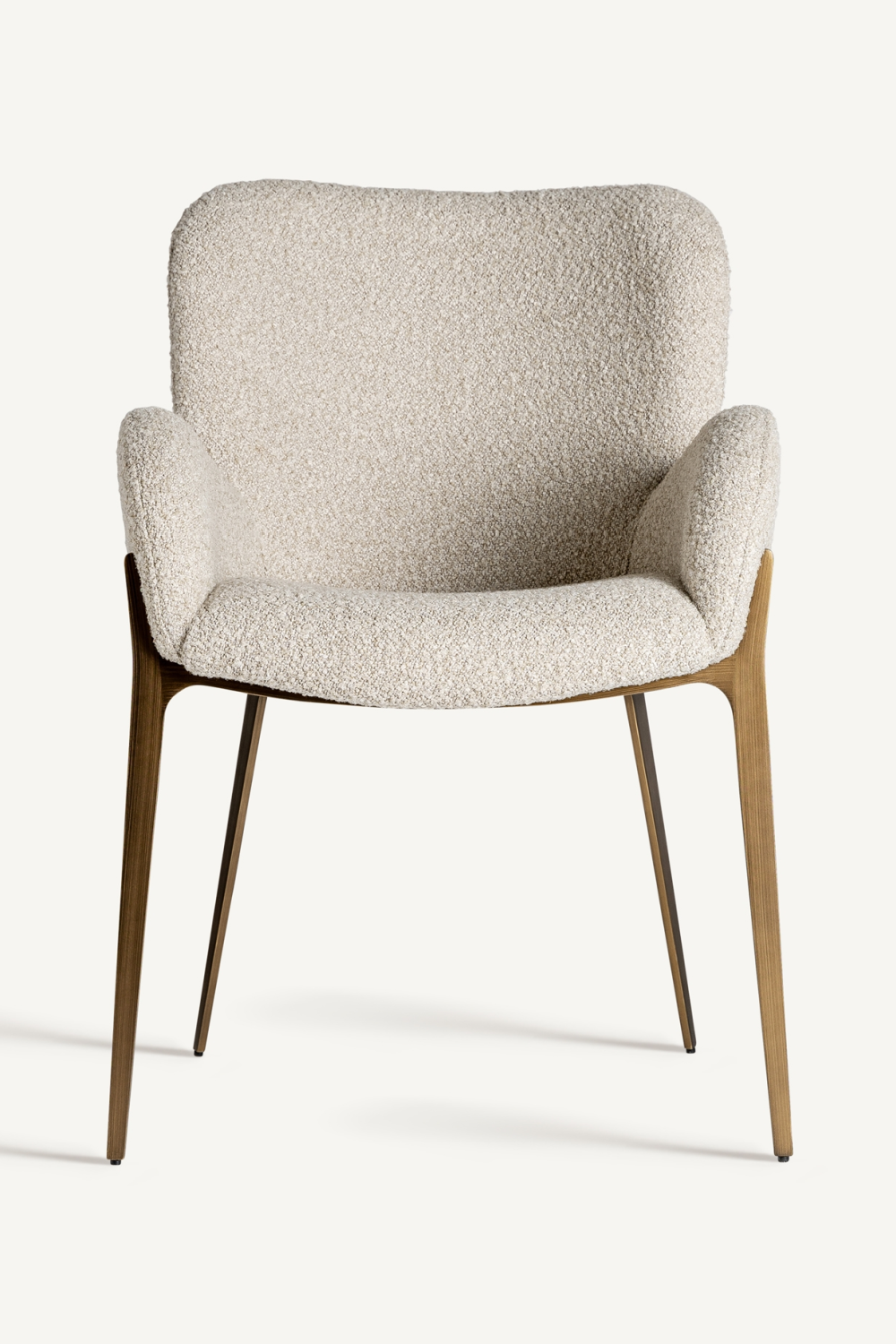 Beige Art Deco Accent Chair | Vical Home Besne | Oroa.com