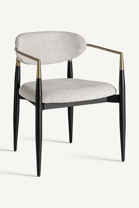 Iron Framed Accent Chairs (2) | Vical Home Crossac | Oroa.com