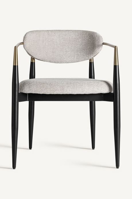 Iron Framed Accent Chairs (2) | Vical Home Crossac | Oroa.com