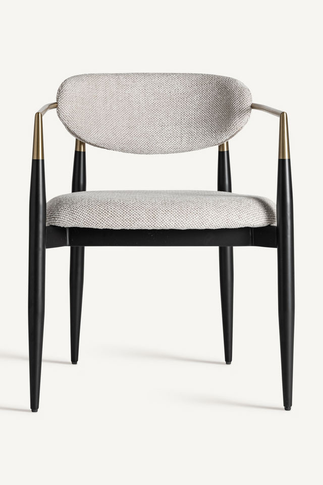 Iron Framed Accent Chairs (2) | Vical Home Crossac | Oroa.com