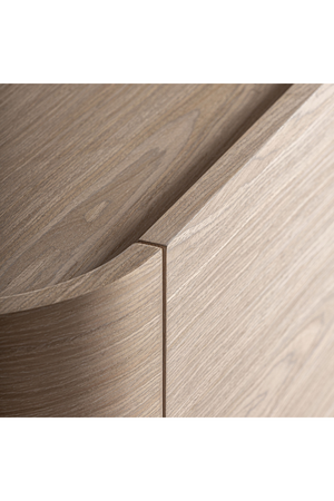   Cream Oak Media Unit | Oroa.com