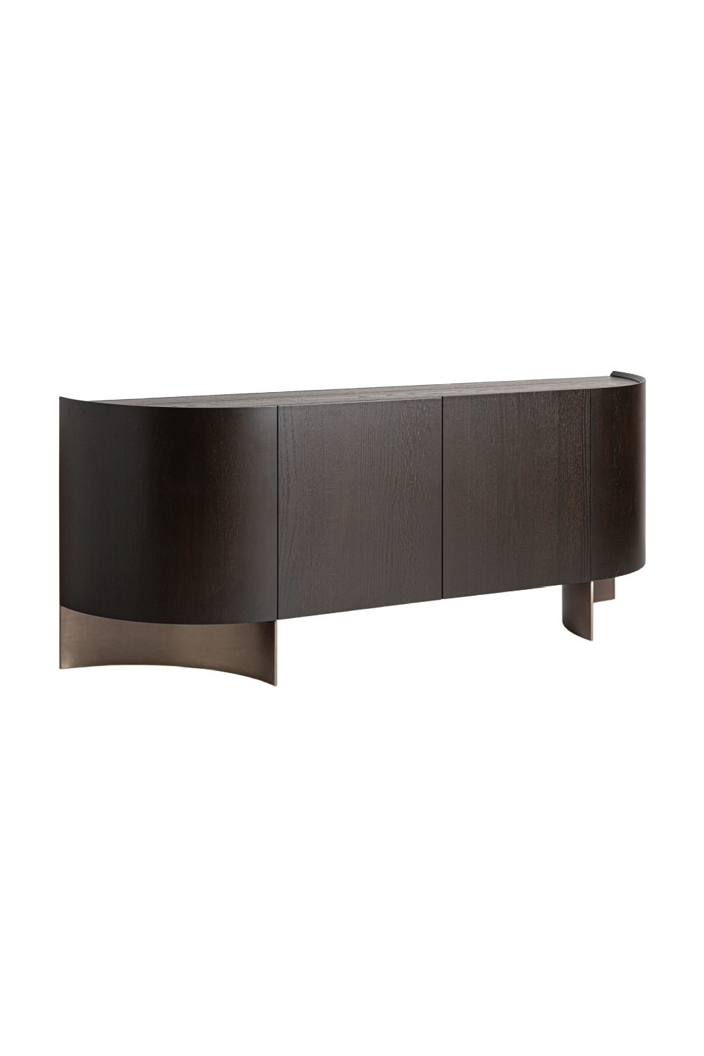 Brown Oak Art Deco Sideboard | Vical Home Neuvic | Oroa.com