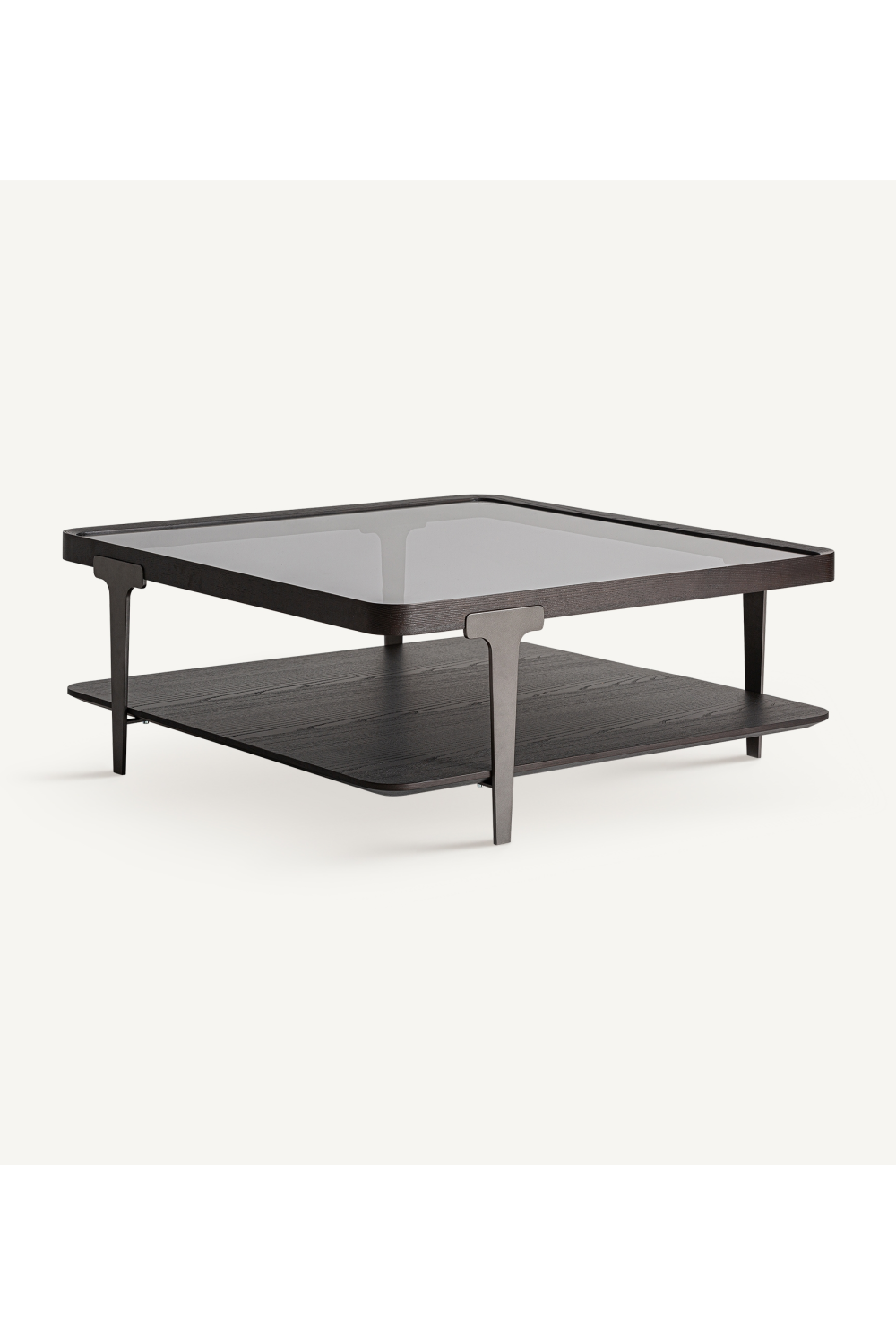 Black Ash Square Coffee Table | Vical Home Breil | Oroa.com