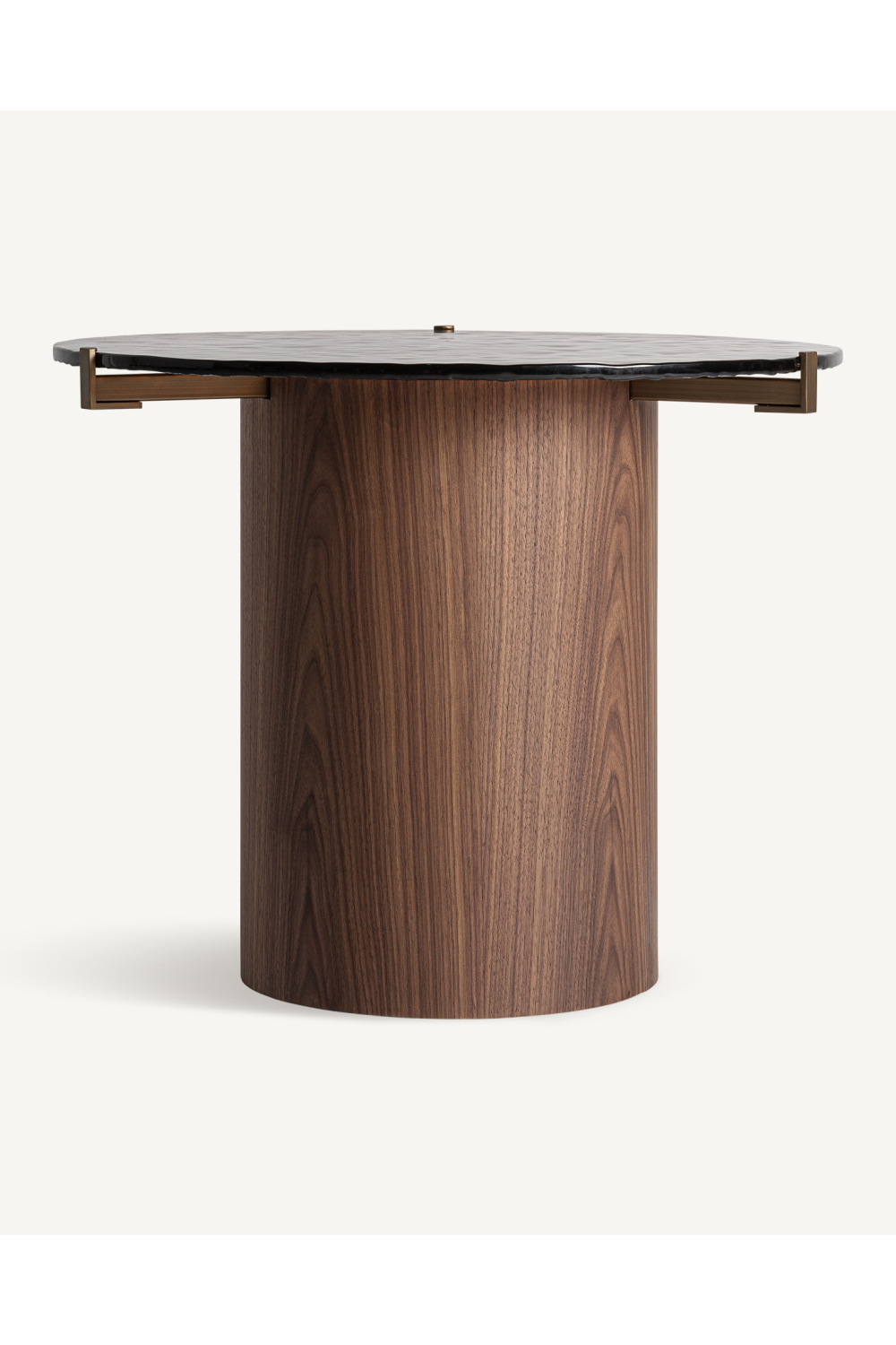 Brown Pedestal Side Table | Vical Home Giswil | Oroa.com