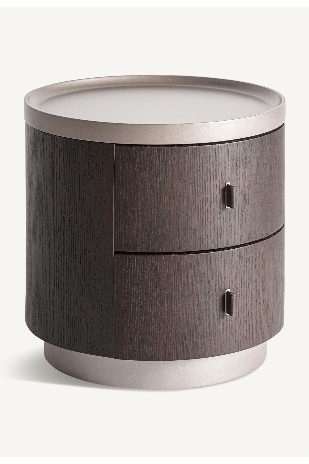 Round 2-Drawer Nightstand | Vical Home Dietkon | Oroa.com