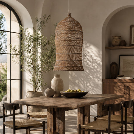   Modern European furniture - Bamboo Bell-Shaped Pendant Light - www.oroa.com | Oroa.com