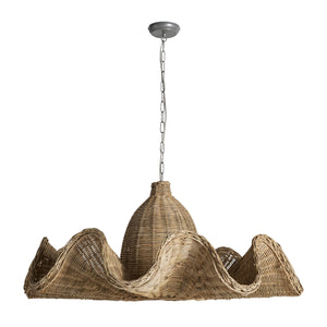   Modern European furniture - Wavy Rattan Pendant Light - www.oroa.com | Oroa.com