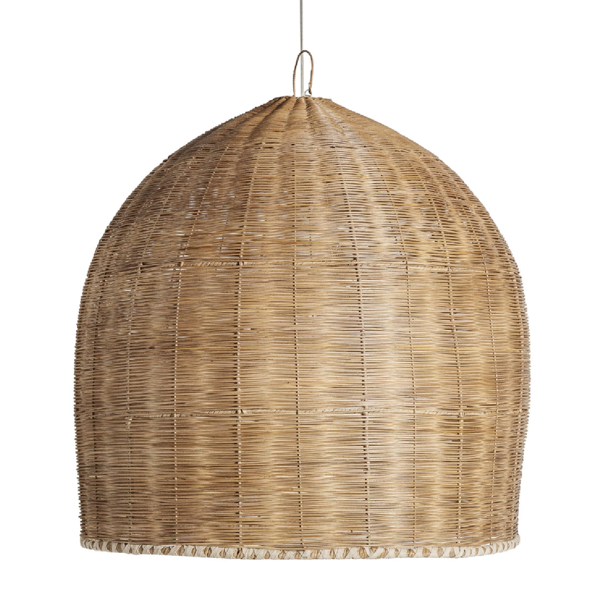   Woven Brown Rattan Pendant Lamp | Oroa.com