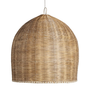   Woven Brown Rattan Pendant Lamp | Oroa.com
