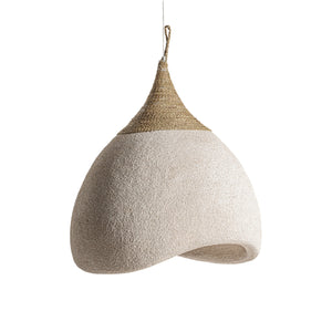   Cream Curved Pendant Lamp | Oroa.com