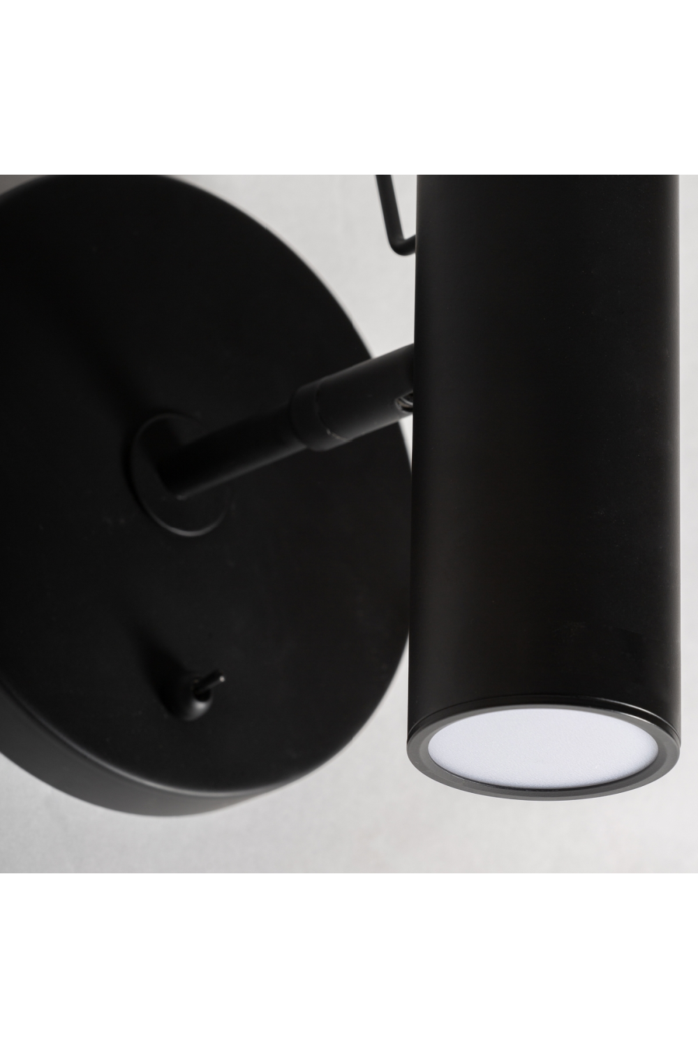 Black Cylindrical Wall Lamp | Vical Home Speldorf | Oroa.com