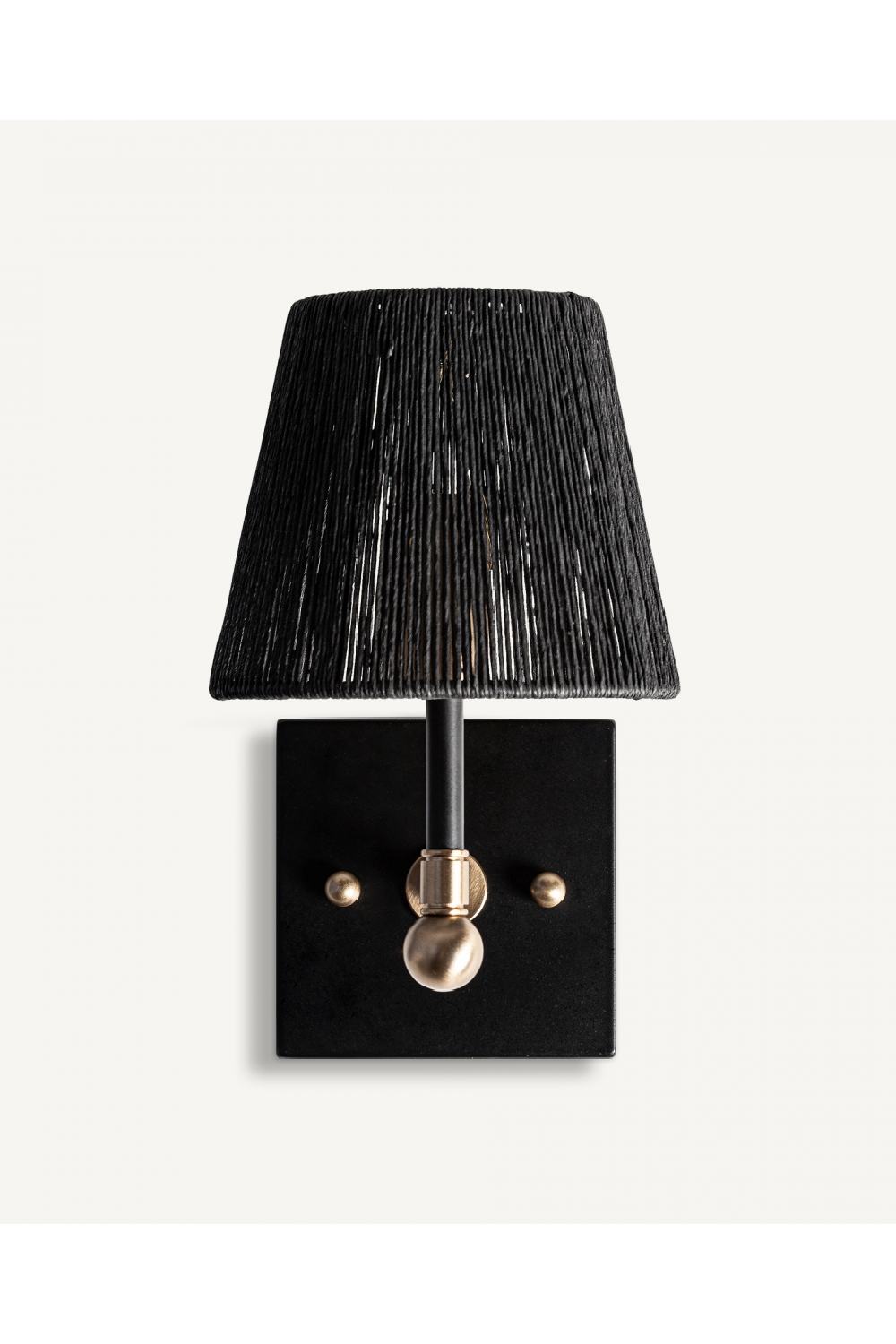 Black Rope Wall Lamp | Vical Home Gael | Oroa.com