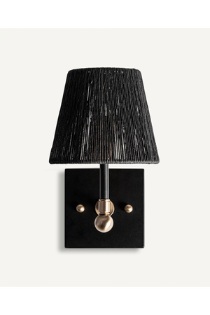 Black Rope Wall Lamp | Vical Home Gael | Oroa.com