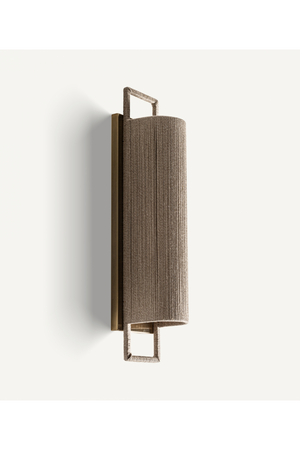 Brown Rope Wall Lamp | Vical Home Rives | Oroa.com
