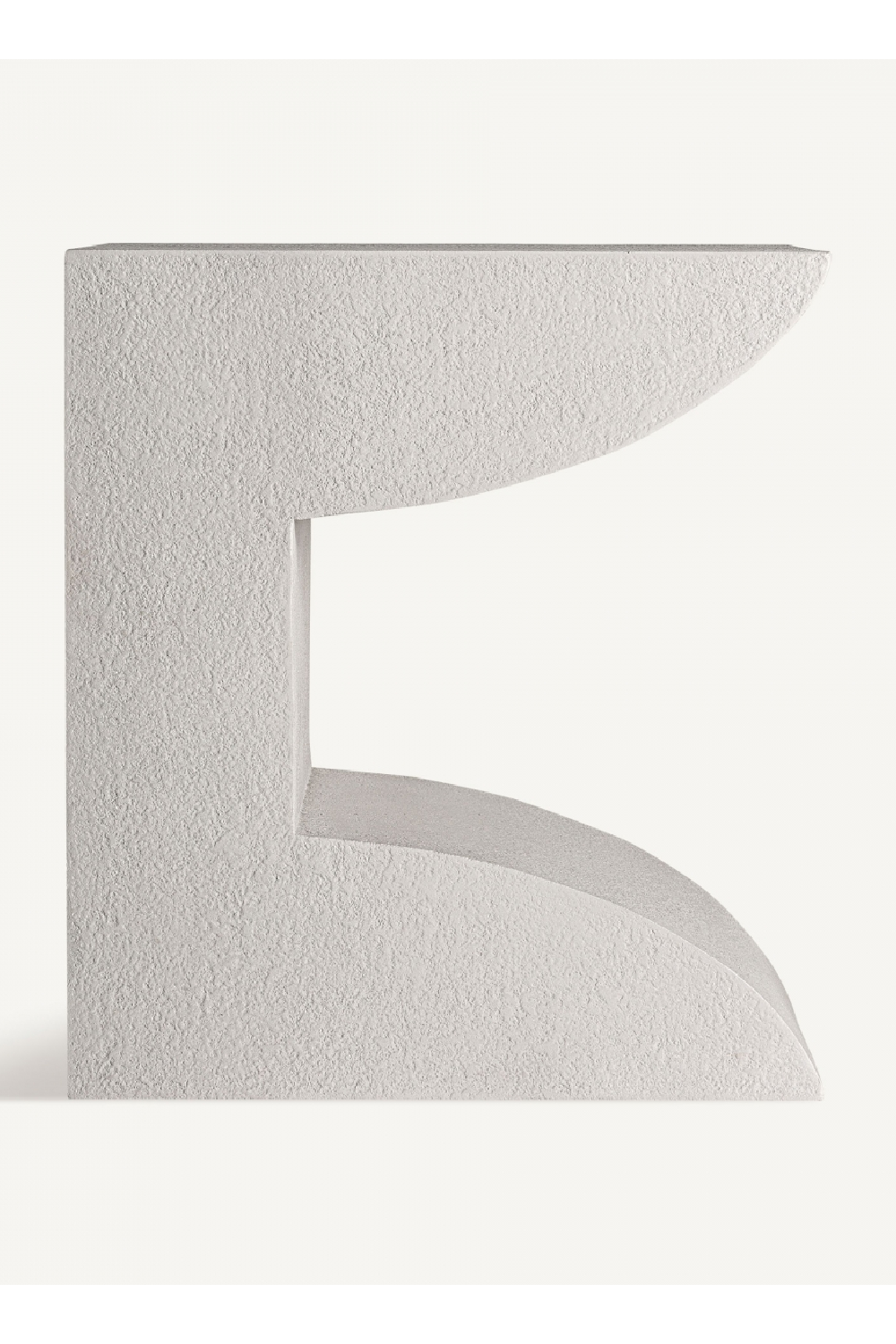 White Cement Side Table | Vical Home Trim | Oroa.com