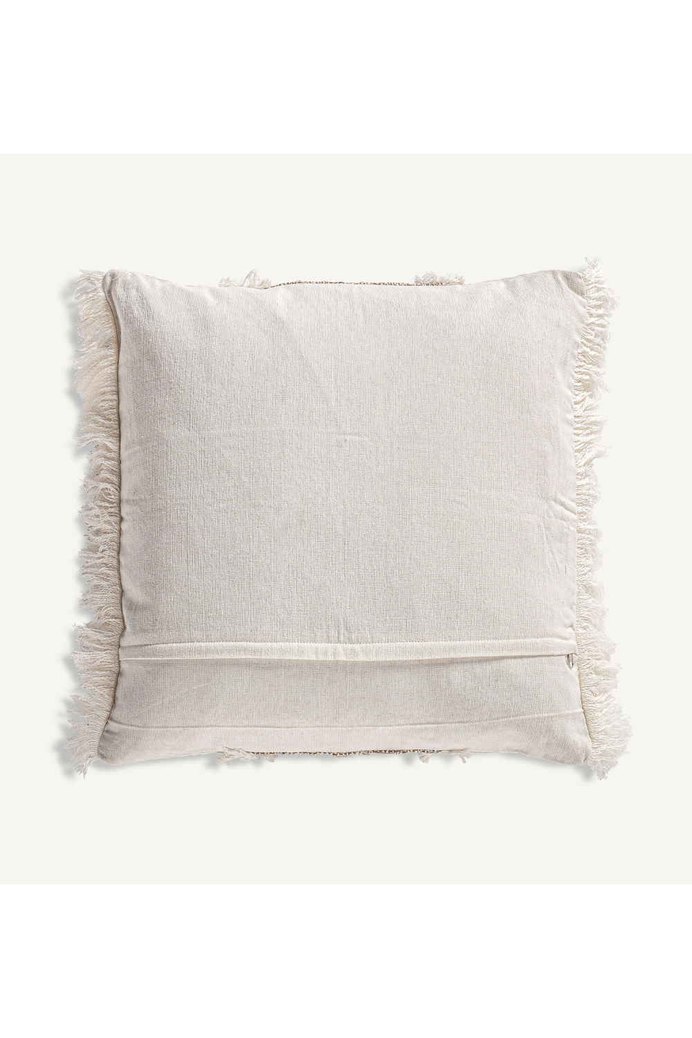 Fringed Cotton Cushion | Vical Home Clancy | Oroatrade.com