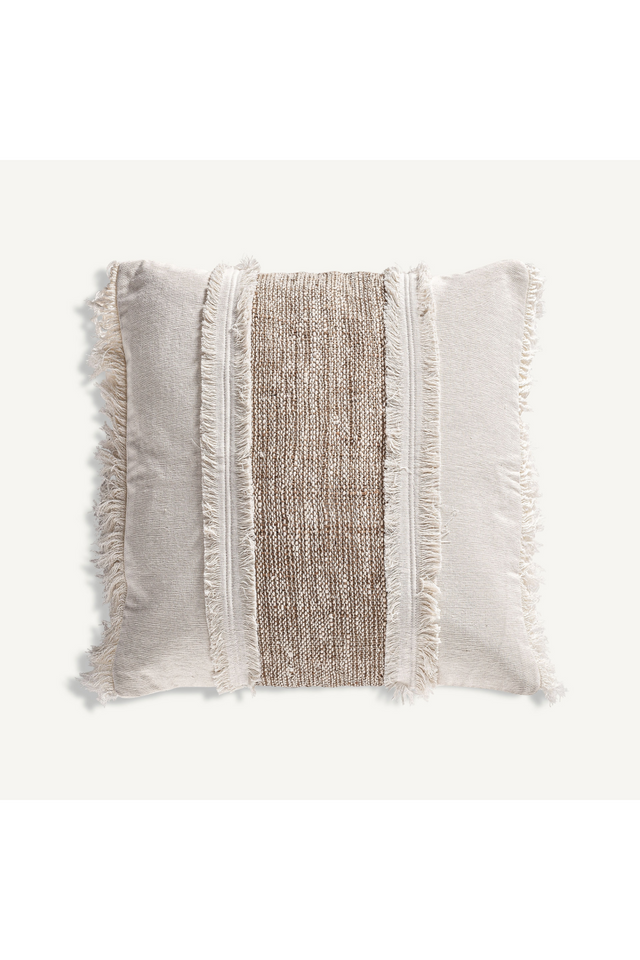 Fringed Cotton Cushion | Vical Home Clancy | Oroa.com