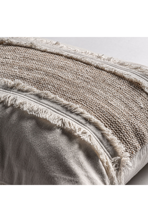 Fringed Cotton Cushion | Vical Home Clancy | Oroa.com