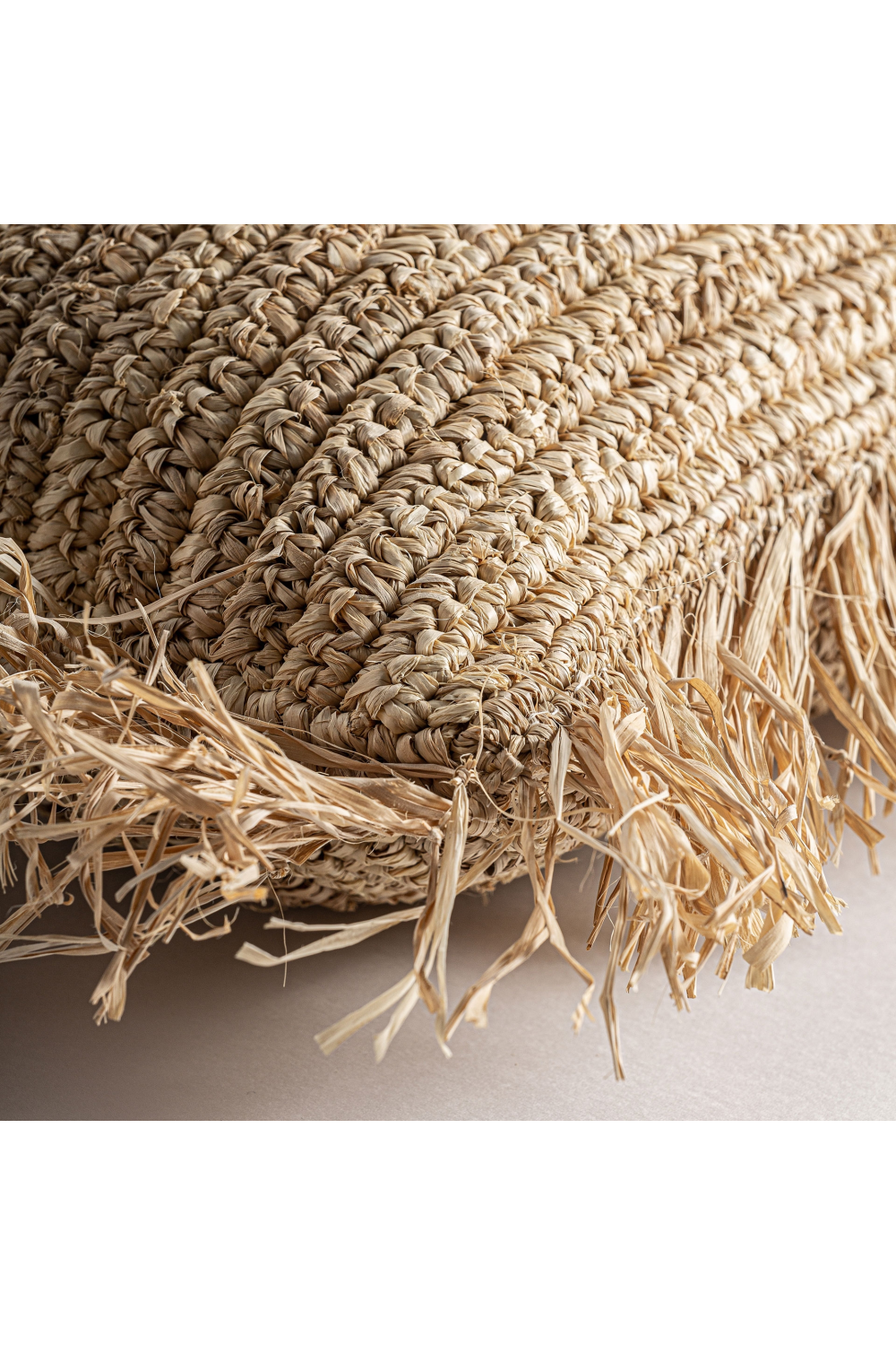 Natural Fiber Boho Cushion | Vical Home Igotz | Oroa.com