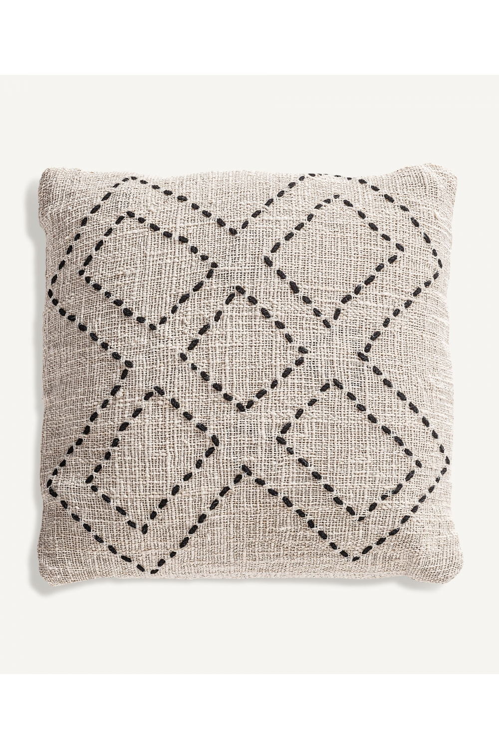 Geometric Patterned Cotton Cushion | Vical Home Clancy | Oroa.com