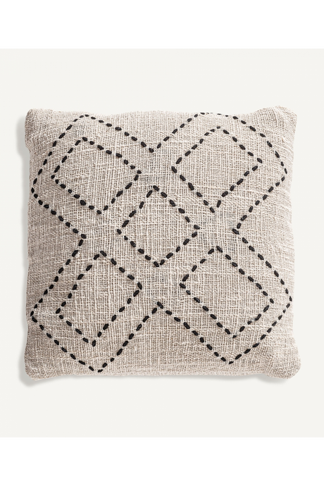 Geometric Patterned Cotton Cushion | Vical Home Clancy | Oroa.com