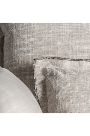 Off White Flanged Central Sofa | Vical Home Bief | Oroa.com