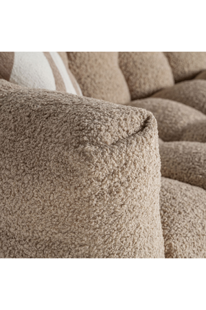 Brown Channel-Tufted Sofa | Vical Home Maurs | Oroa.com