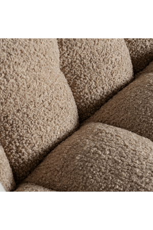 Brown Channel-Tufted Sofa | Vical Home Maurs | Oroa.com