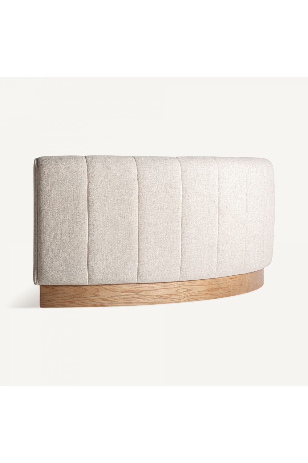   Beige Channeled Central Sofa | Oroa.com