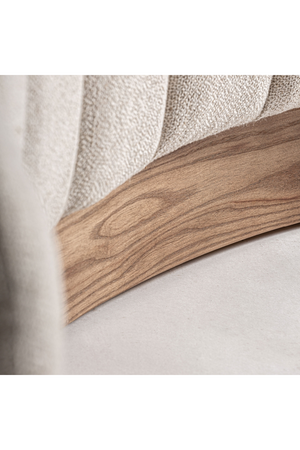   Beige Channeled Central Sofa | Oroa.com
