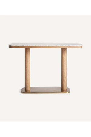 White Terrazzo Bar Table | Vical Home Birieux | Oroa.com