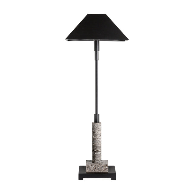 Modern European furniture - Black Iron Table Lamp - www.oroa.com