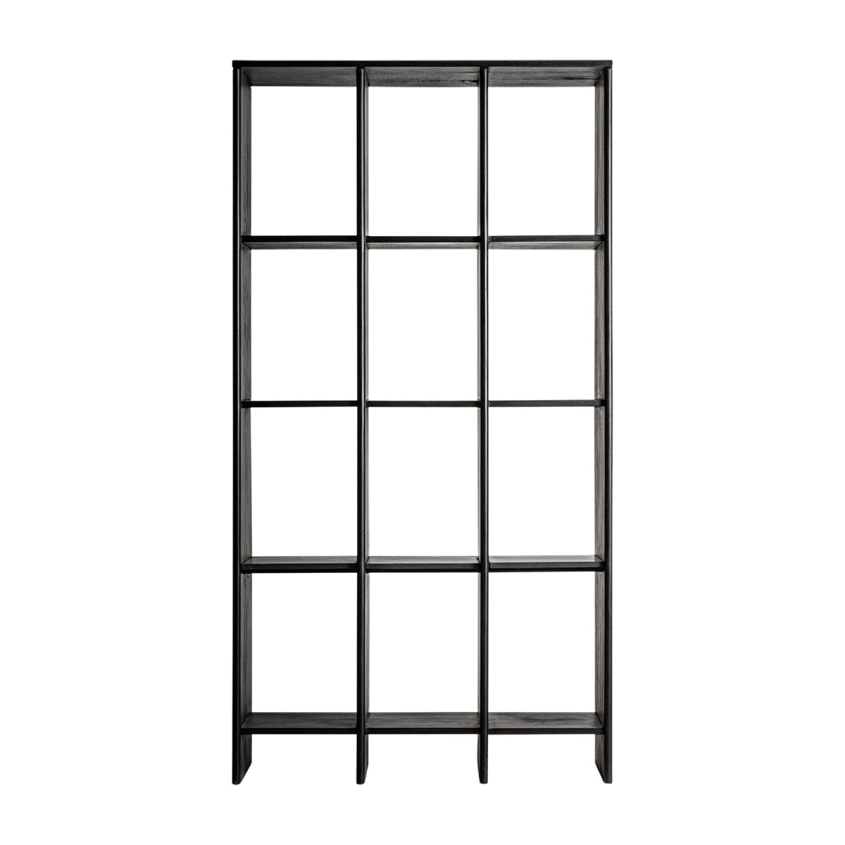   Modern European furniture - Black Mango Wood Shelf S - www.oroa.com | Oroa.com