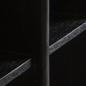   Modern European furniture - Black Mango Wood Shelf S - www.oroa.com | Oroa.com