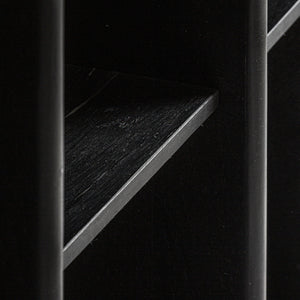   Modern European furniture - Black Mango Wood Shelf S - www.oroa.com | Oroa.com