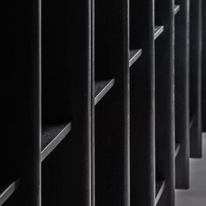   Modern European furniture - Black Mango Wood Shelf S - www.oroa.com | Oroa.com